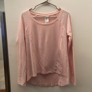 Capezio long sleeve warm up top